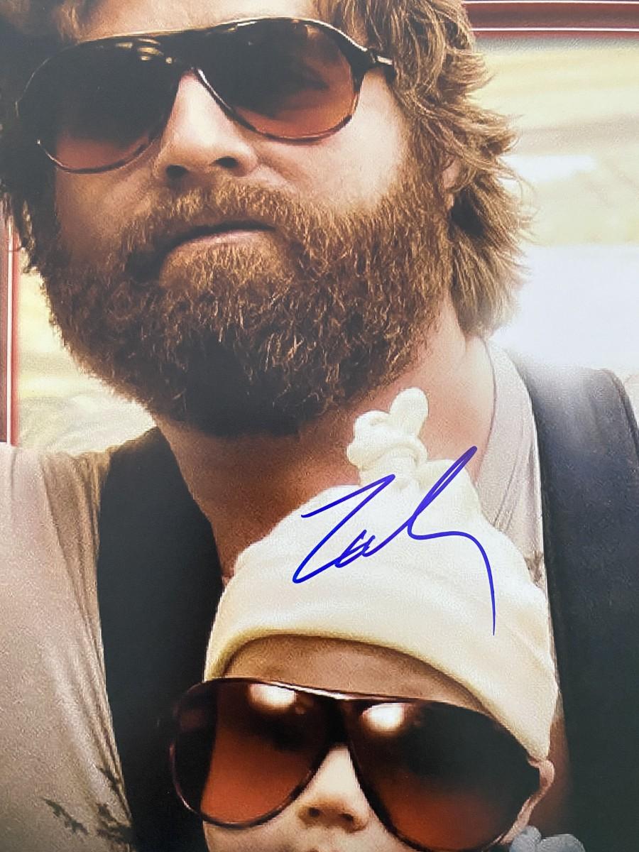 The Hangover Zach Galifianakis signed photo | EstateSales.org