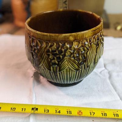 Vintage McCoy Blended Glaze Jardiniere