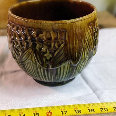 Vintage McCoy Blended Glaze Jardiniere