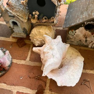 Lot Birdhouses, Outdoor Decor