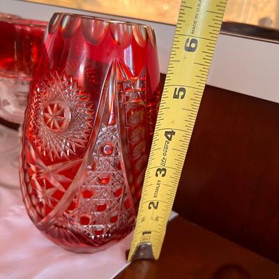 Large Lot Mixed Vintage Glassware