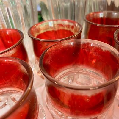Large Lot Mixed Vintage Glassware