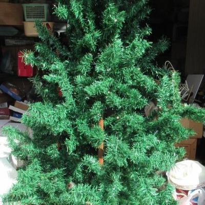 Lot 616:  Approximatey 6" Vintage Christmas Tree, Read Description