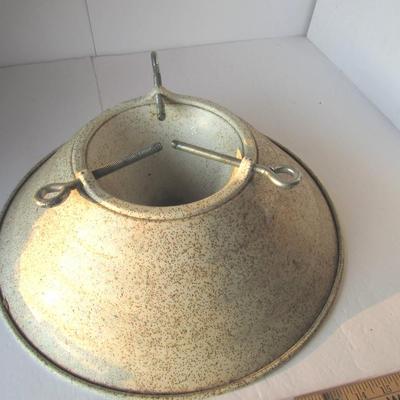 Lot 618:  Vintage Christmas Tree Stand, Retro