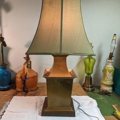 Vintage Bronze Table Lamp