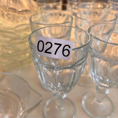 Large Lot Vintage Cut Glass Serving-ware