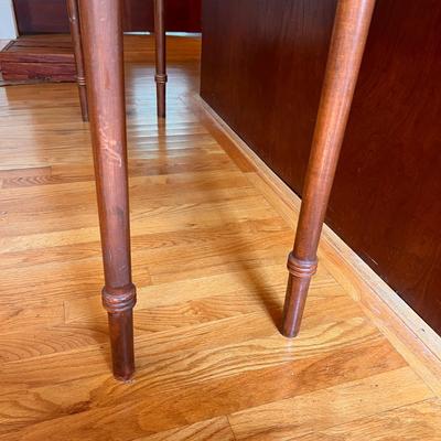 Jacobean Style Trestle Cocktail Table and Sofa Table