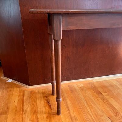 Jacobean Style Trestle Cocktail Table and Sofa Table