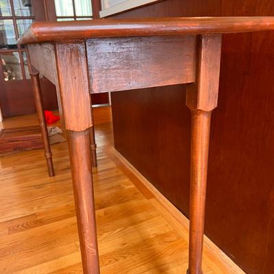 Jacobean Style Trestle Cocktail Table and Sofa Table