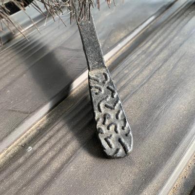 Pilgrim Hearth Log Holder with Andirons (DR-HS)