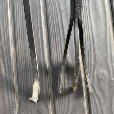 Pilgrim Hearth Log Holder with Andirons (DR-HS)