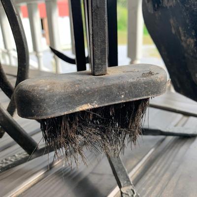 Pilgrim Hearth Log Holder with Andirons (DR-HS)