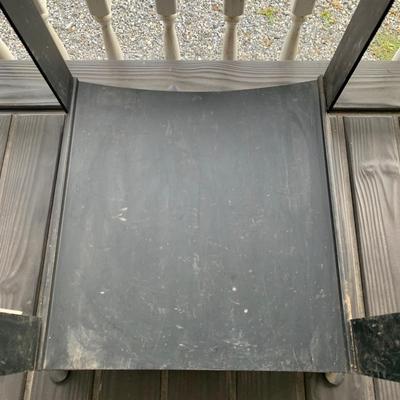 Pilgrim Hearth Log Holder with Andirons (DR-HS)