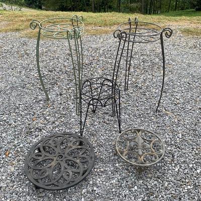 Metal Plant Stands (O-HS)