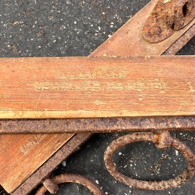 Antique Rustic Farm Tool Lot