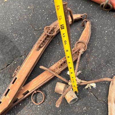 Antique Rustic Farm Tool Lot