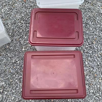 17 Lidded Storage Bins (S-HS)