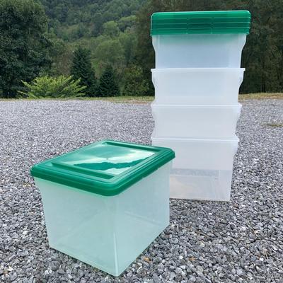 17 Lidded Storage Bins (S-HS)