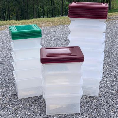 17 Lidded Storage Bins (S-HS)