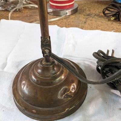 Vintage Industrial Copper Desk Lamp