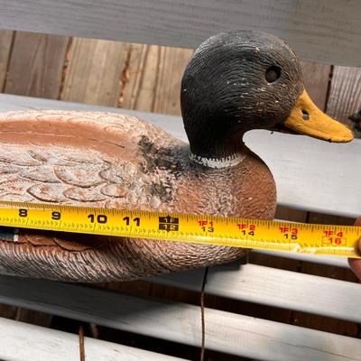 Vintage Duck Lot - Decoy, Stone