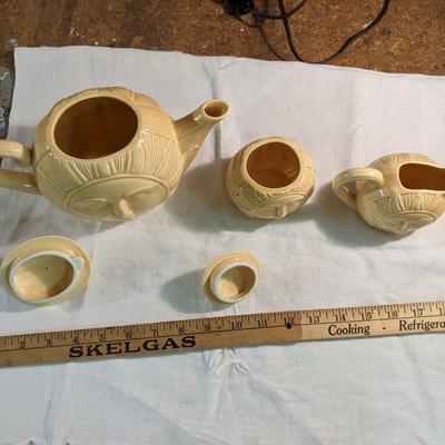 Vtg Shafford Rise and Shine Tea Set