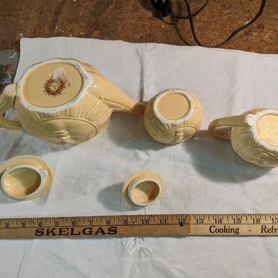 Vtg Shafford Rise and Shine Tea Set