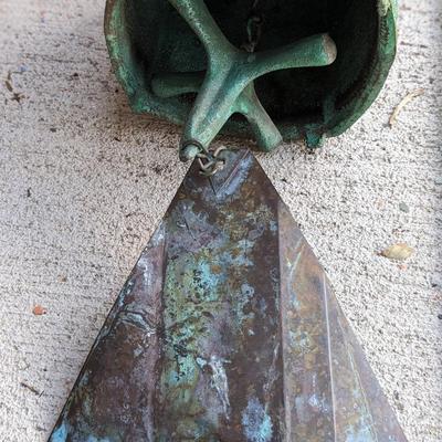 Vtg Paolo Soleri Arcosanti Cast Bronze Wind Bell