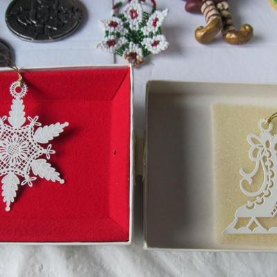 Lot 626:  Lot of Christmas Ornaments
