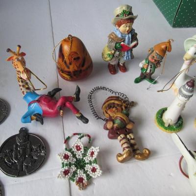 Lot 626:  Lot of Christmas Ornaments