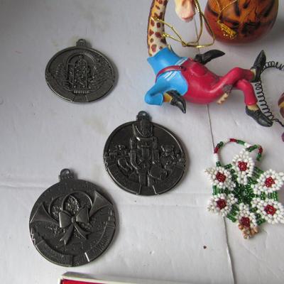 Lot 626:  Lot of Christmas Ornaments