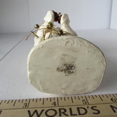 Lot 633:  Dept 56 Santa and Older Honeycomb Santa Head Ornament