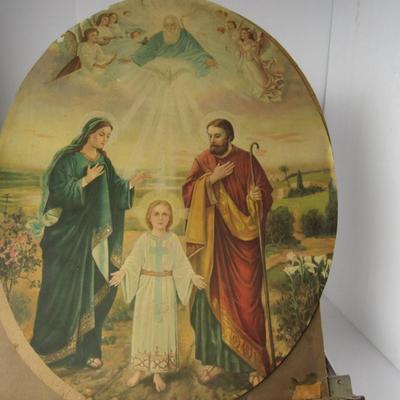 Lot 639: Old Religious Print