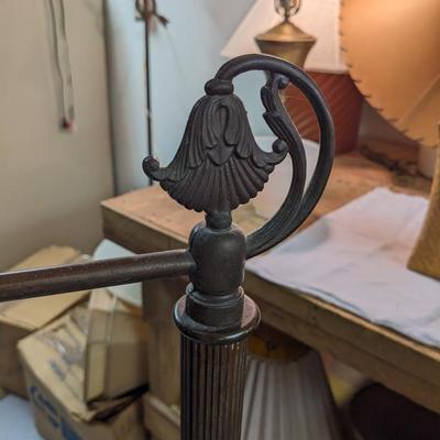 Antique Bronze Adjustable Floor Lamp