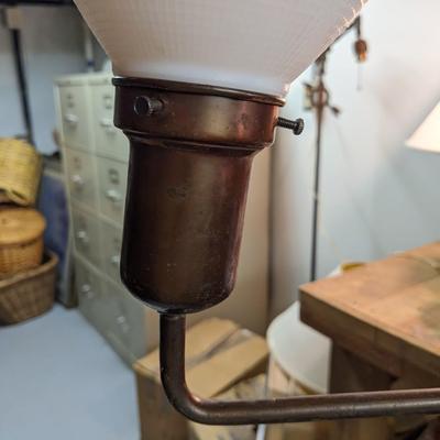 Antique Bronze Adjustable Floor Lamp