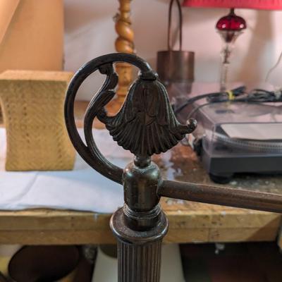 Antique Bronze Adjustable Floor Lamp
