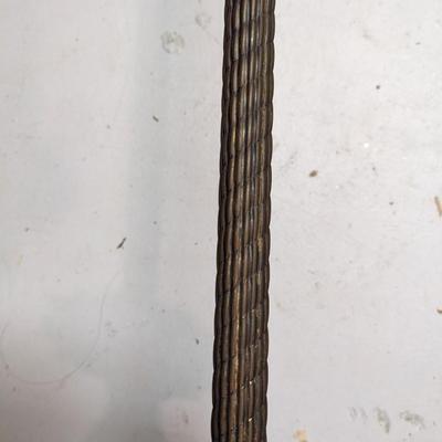 Incredible Wrought Iron Antique Floor Lamp