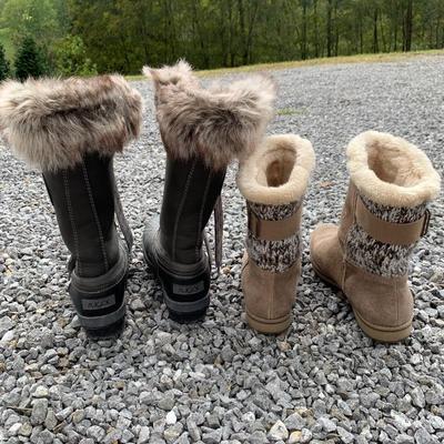 Boots & Cold Weather Shoes by Sorel, Lands End, & More, Size 7/7.5 (S-HS)