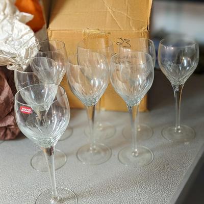 8 Svend Jensen Wine Glasses