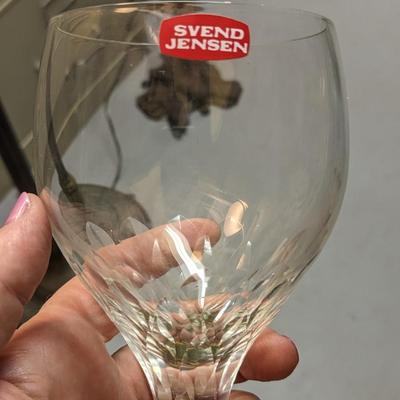 8 Svend Jensen Wine Glasses
