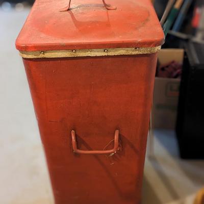 Enchanting French "Poubelle", Cart Trash Can