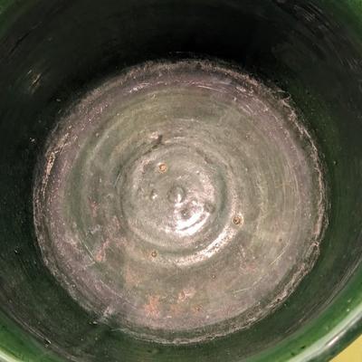 Lovely Green Glazed Planter