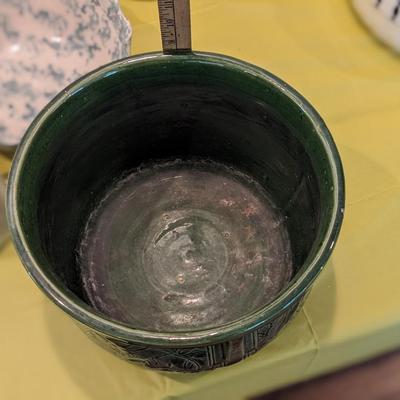 Lovely Green Glazed Planter