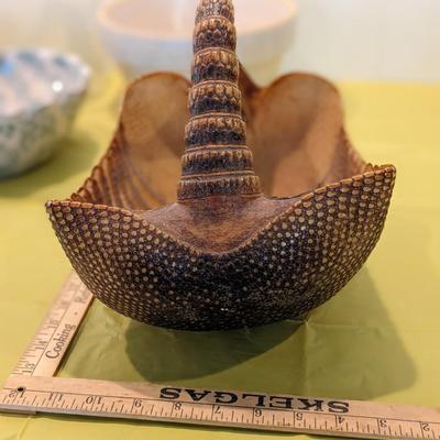 Vintage Armadillo Basket
