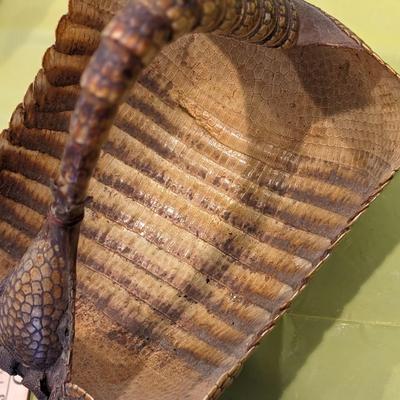 Vintage Armadillo Basket