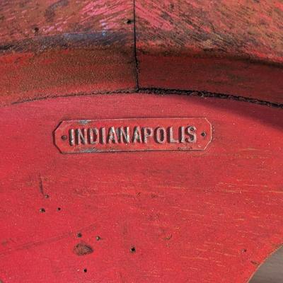 Antique Wood Pulley, Link-Belt Co.