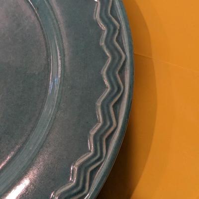 Red Wing Gypsy Trail Chevron Large Plate Platter