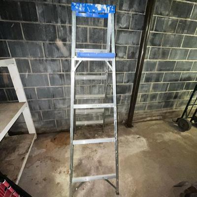 Hand Truck & Werner Six Foot Ladder (S-MG)
