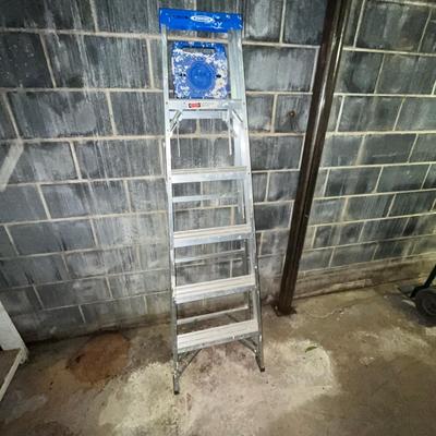 Hand Truck & Werner Six Foot Ladder (S-MG)