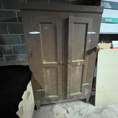 Wooden Storage Cabinet (BG-MG)